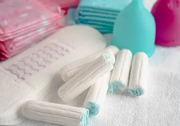 Sanitary hygiene set for woman menstrual period cycle
