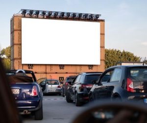 drive-in during the pandemic