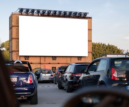 drive-in during the pandemic