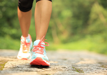 Walking has many health benefits.